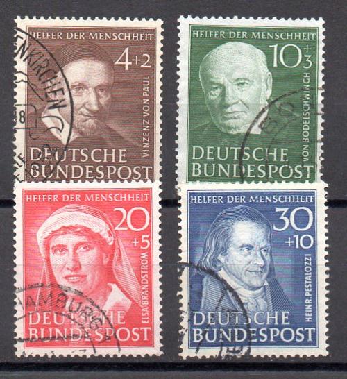 Alemania N&ordm; Yvert 29/32<br />
N&ordm; Michel 143/46 (o)